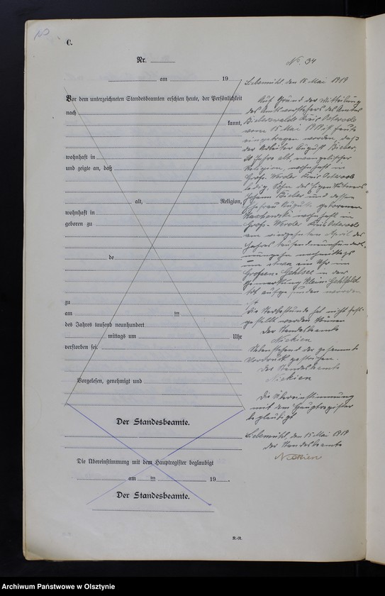 image.from.unit.number "Sterbe-Neben-Register Nr 25-76"