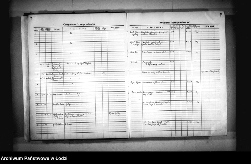 Obraz 5 z jednostki "Dziennik ogólnej korespondencji [przychodzącej i wychodzącej]"
