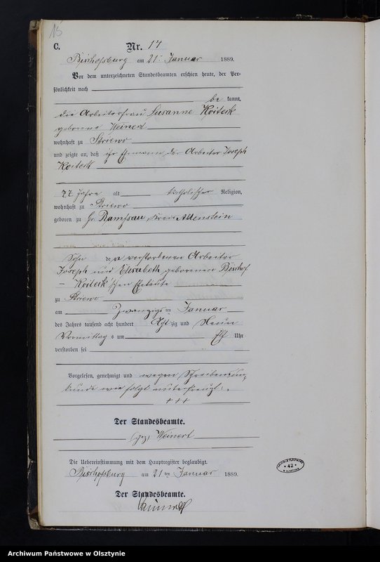 image.from.unit.number "Sterbe-Neben-Register Nr 1 - 145"