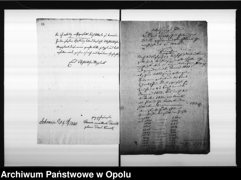 Obraz 15 z jednostki "Acta des Magistrats zu Oppeln betreffend die Ablösung der Fleischbank-Gerechtigkeit der Paul Kureck