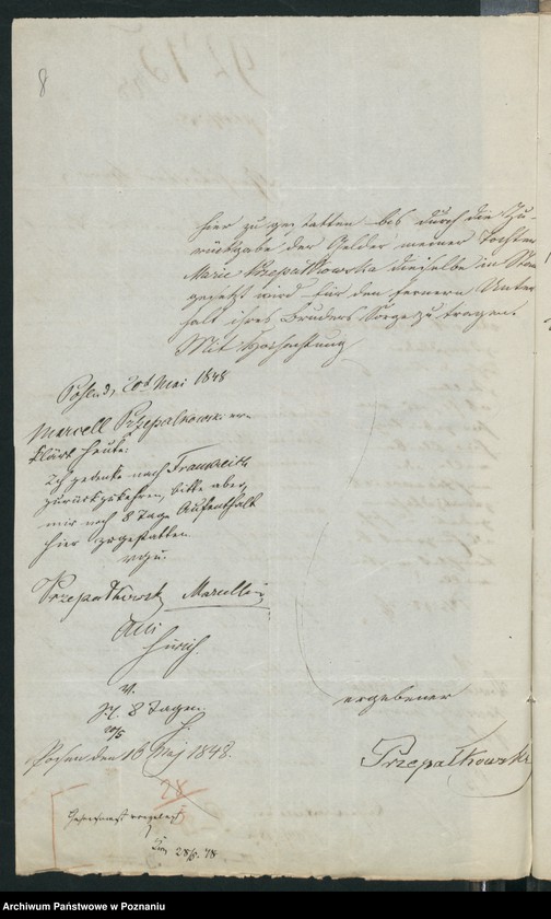 Obraz 13 z jednostki "A. betr. Wenzel Przepatkowski /auch Ignaz und Marzell Przepatkowski/"