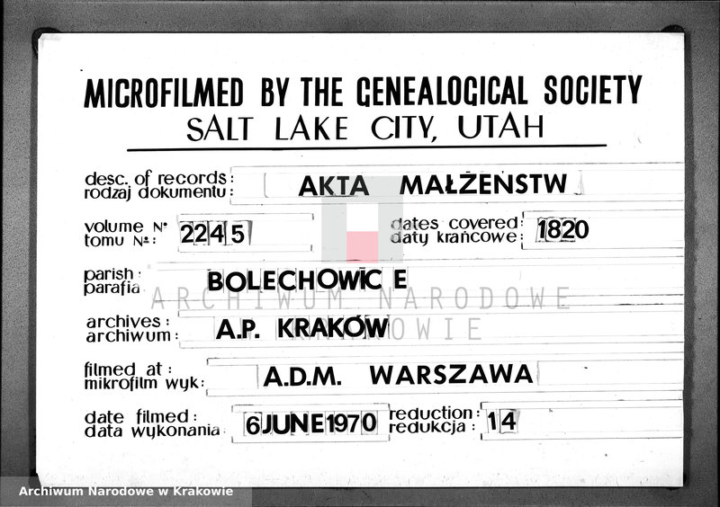 image.from.unit.number "Księga zapowiedzi i małżeństw"