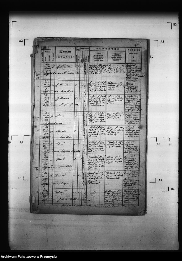 image.from.unit.number "[Kopie ksiąg metrykalnych parafii Kormanice z filiami Darowice, Kupiatycze, Młodowice, Fredropol (dekanat Niżankowice)]"