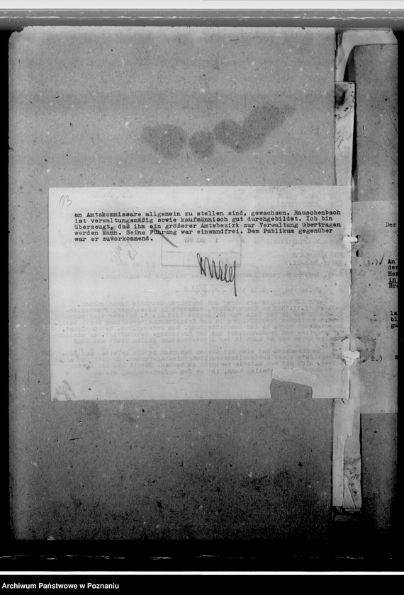 Obraz 17 z jednostki "Rauschenbach, Gotthold - komisarz obwodowy"