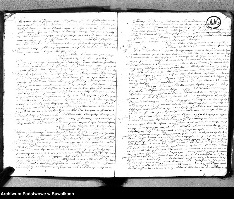 image.from.unit.number "Akta małżeństwa gminy wigierskiey od 1-go maja 1810 do dnia ostatniego kwietnia 1811 roku"