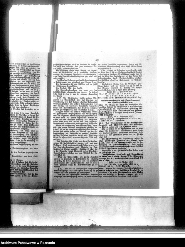 Obraz 9 z jednostki "Die Bildung der Draenagegenossenschaft Czekowice powiat Jarocin"