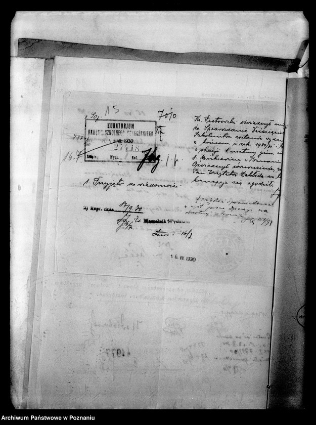 Obraz 19 z jednostki "Prywatne Gimnazjum imienia Adama Mickiewicza - Poznań [wykaz abiturientów z kwietnia 1931 roku]"