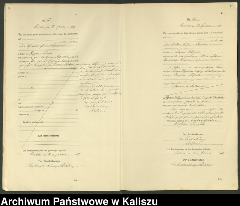 Obraz 18 z jednostki "[Księga zgonów]"