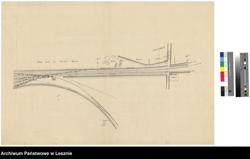 Obraz 8 z jednostki "Leszno miasto. Dokumentacja projektowa - dworzec kolejowy."