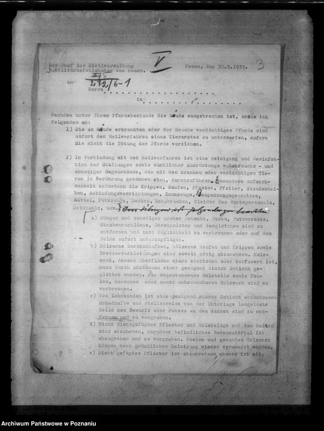 Obraz 7 z jednostki "Bekämpfung der Räude der Einhufer - Pferde, Gaszelle zur Behandlung räudekranker Pferde."