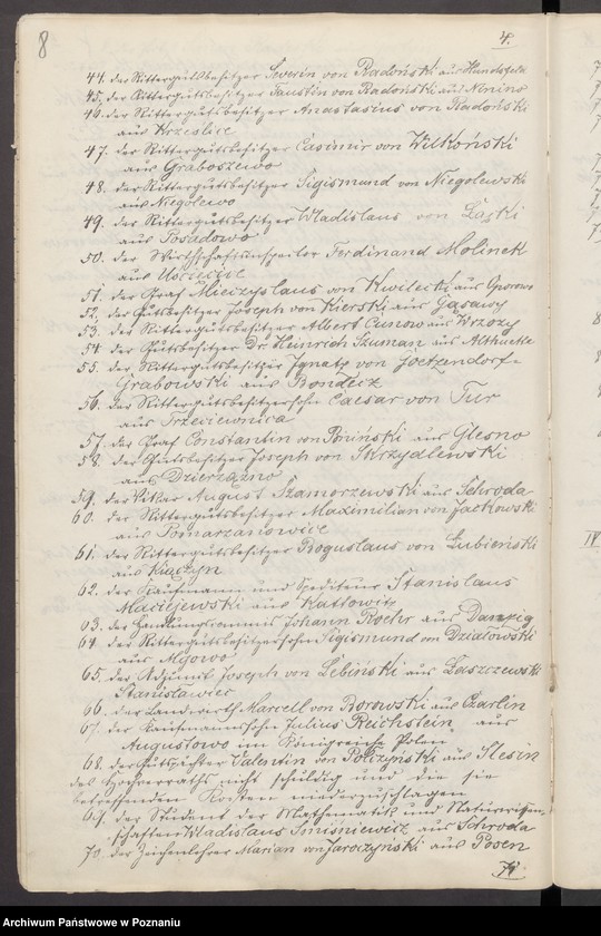 image.from.unit.number "Anklage und Anklagenbeschluss des Kammergerichts gegen den Grafen Johann von Działyński und Genossen /8. und 15.II.1865/"