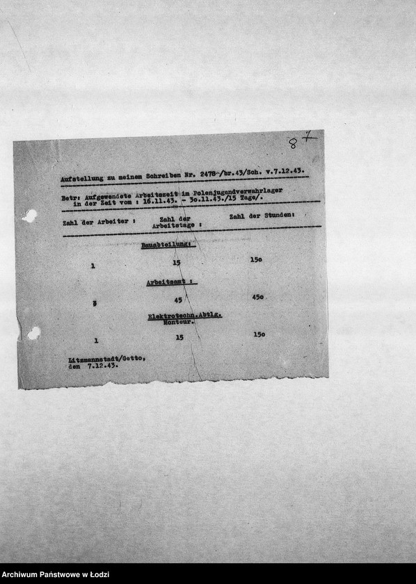 Obraz 11 z jednostki "[Korespondencja PSŻ w różnych sprawach]"