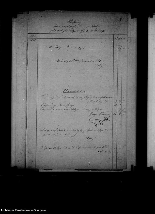 image.from.unit.number "Rechnungen über /auf Befehl der Herrschaft/ gefertigte Särge"