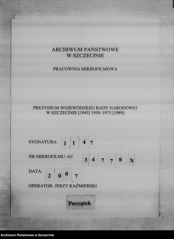 image.from.unit.number "Informacja o przebiegu narad partyjno-służbowych w prezydiach powiatowych rad narodowych poświęconych realizacji uchwały listopadowego plenum Komitetu Wojewódzkiego Polskiej Zjednoczonej Partii Robotniczej z 1965 r."