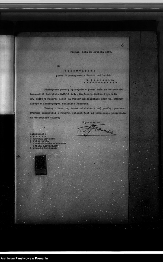 Obraz 6 z jednostki "Fabryka wyrobów mleczarnianych T.S. Groussa w Poznaniu nr woj. 6091"