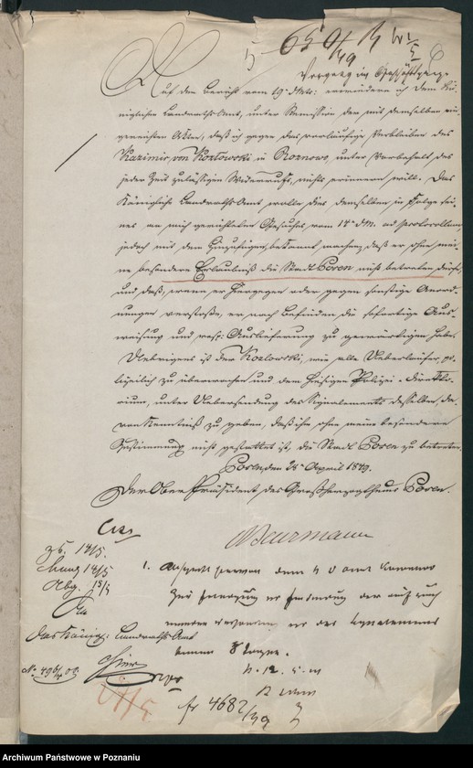 Obraz 10 z jednostki "A. betr. Kazimir von Kozłowski"