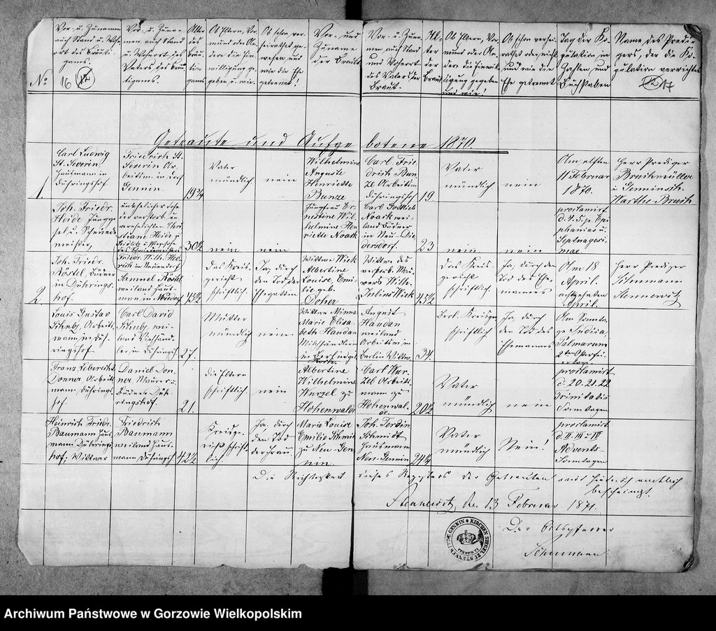image.from.unit.number "Duplikate der Kirchenbücher von Stennewitz: Stennewitz (Stanowice), Stennewitzer Hütte (Stanowiczki), Christinenhof (Osica), Bayershorst (Dobrobądz), Dühringshof (Bogdaniec), Friedrichsberg (Motylewo), Gennin (Jenin), Klein Marwitz (Marwiczki)"