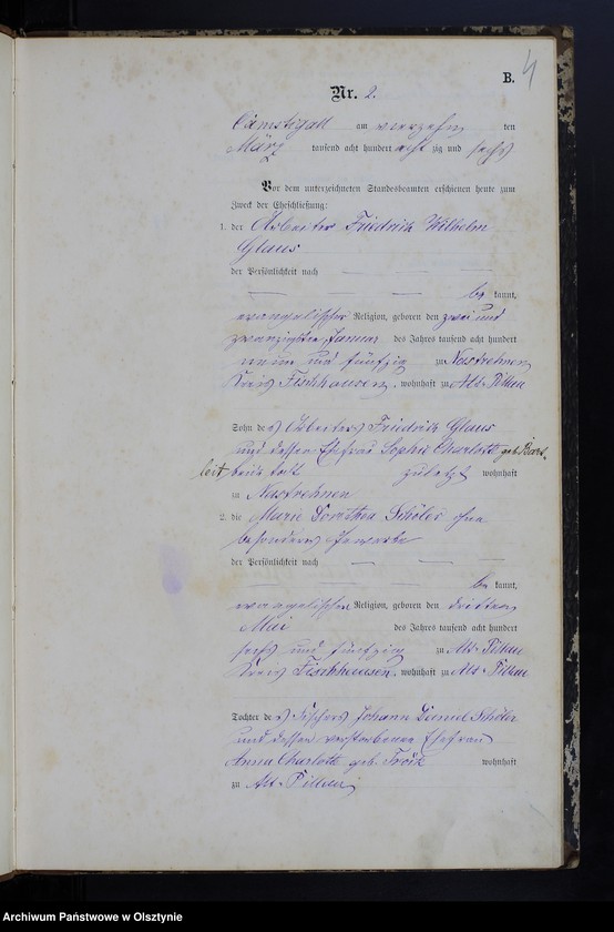 image.from.unit.number "Heiraths-Haupt-Register Nr 1 - 28"