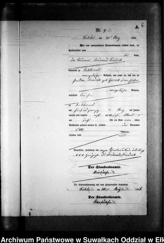 image.from.unit.number "Geburts-Neben-Register des Preussischen Standes-Amtes Kehlen Kreis Angerburg"