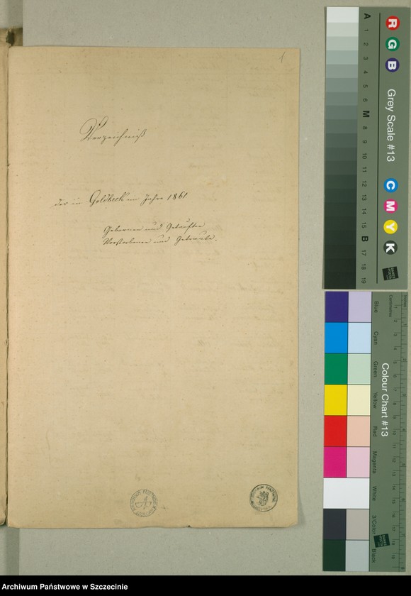 image.from.unit.number "Kirchenbuchs duplicate von Goldbeck [Sulino] pro 1861."