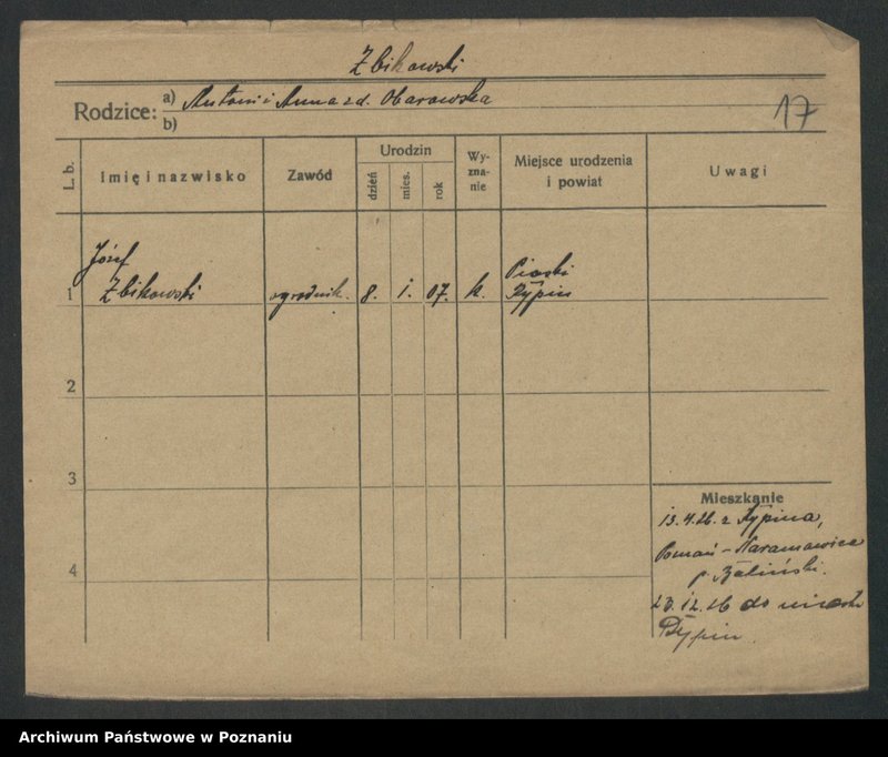 Obraz 19 z jednostki "Zbikowski - Zdzier"