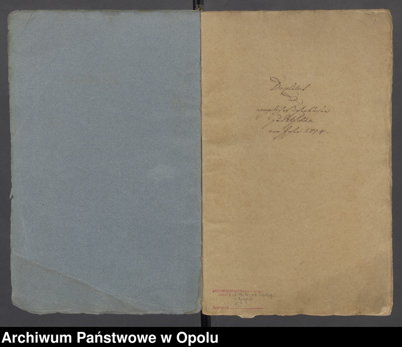 image.from.unit.number "Duplicate der evangelischen Kirchenbücher zu Pitschen von Jahre 1794 bis 1820 incl. [inclusiv]"