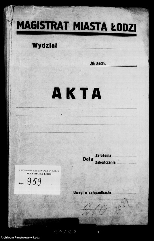 Obraz 4 z jednostki "Akta w przedmiocie defraudacji skarbowych"
