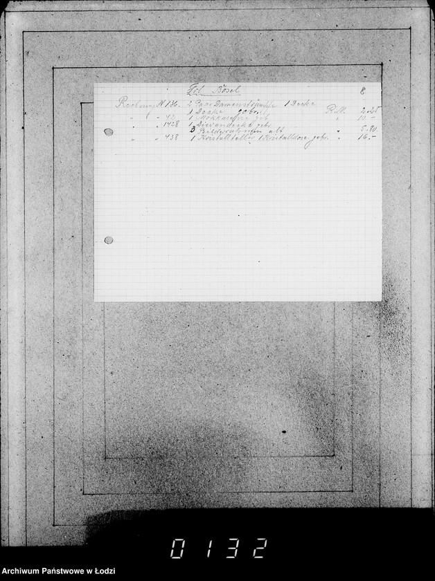 Obraz 12 z jednostki "[Zestawienia rachunków]"