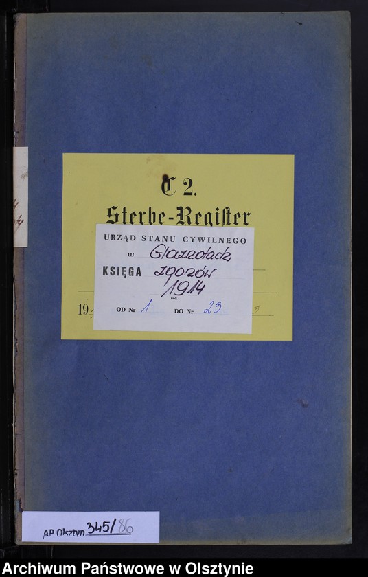 image.from.unit.number "Sterbe-Neben-Register Nr 1 - 23"