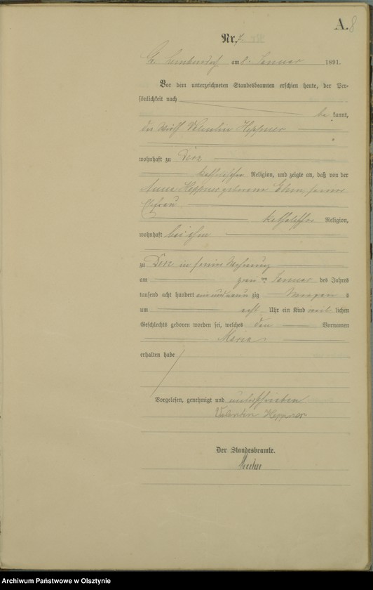 image.from.unit.number "Geburts-Haupt-Register Nr 1 - 135"