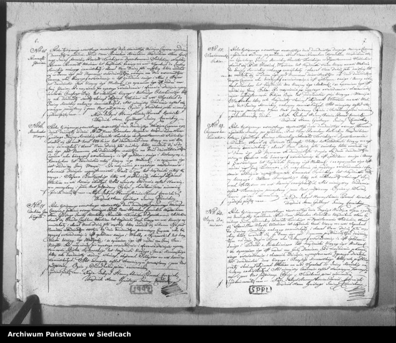 Obraz 6 z jednostki "Akta urodzin, małżeństw, zgonów"