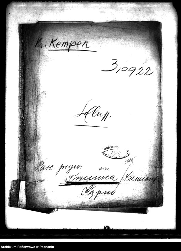 Obraz 4 z jednostki "Ostateczny plan dzielczy i nowy kataster majątku Trzcinica powiatu kępińskiego parcelacja prywatna"