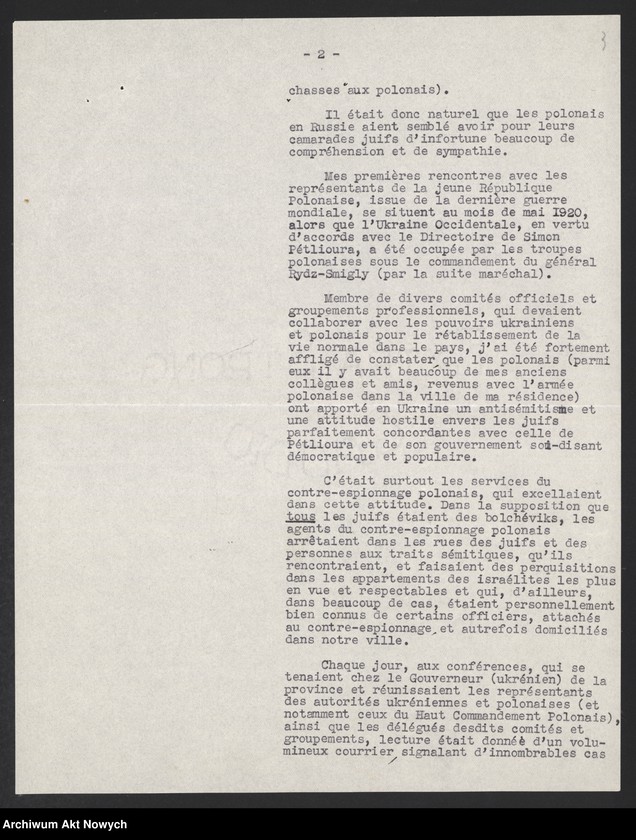 image.from.unit.number "Działalność polityczna i wojskowa Władysława Sikorskiego jako premiera Rządu RP na emigracji i Naczelnego Wodza. T. II. Poparcie programu nowego rządu przez Polonię z Chicago. Sprawa ewakuacji wojskowych polskich z Francji. Korespondencja. Memoriał S. Ołpińskiego: "W odpowiedzi na krążące plotki i zarzuty"."