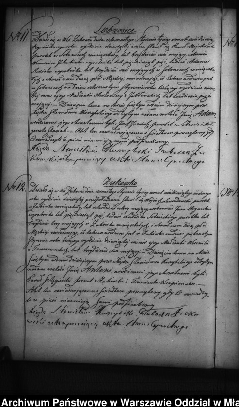 image.from.unit.number "Akta urodzeń, małżeństw, zgonów"