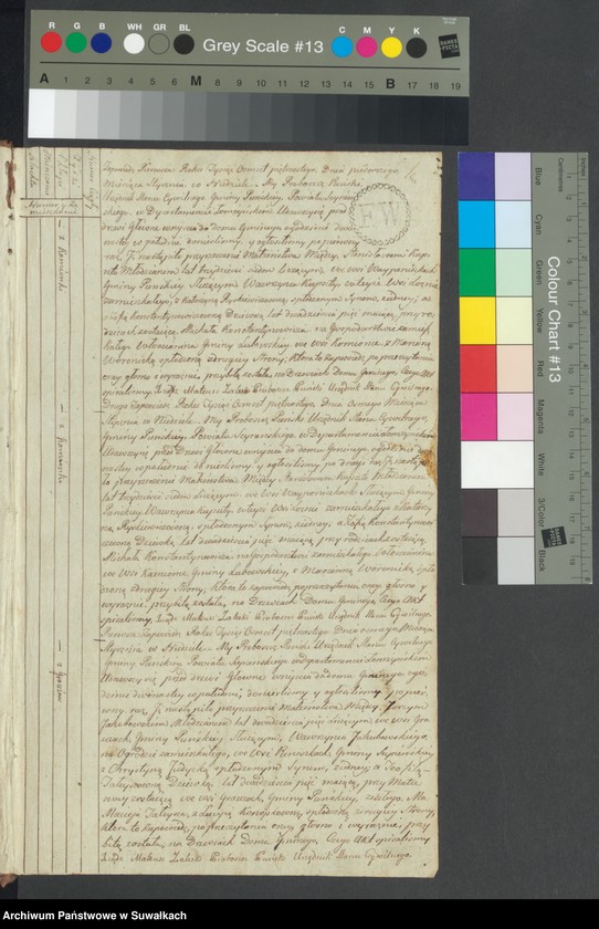 image.from.unit.number "Akta małżeńskie gminy puńskiey od pierwszego stycznia do dnia ostatniego grudnia 1815 roku."