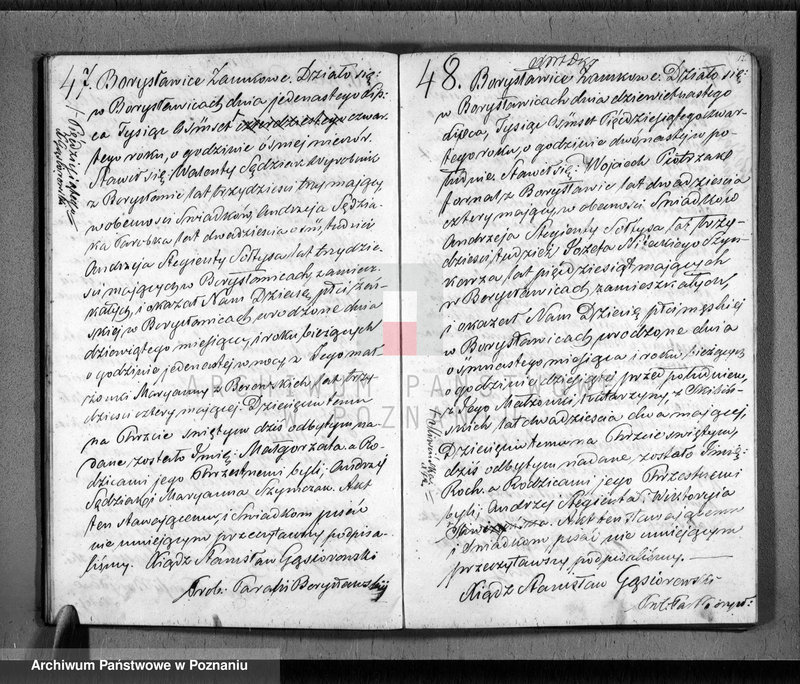 Obraz 18 z jednostki "Księga urodzeń, małżeństw i zgonów"