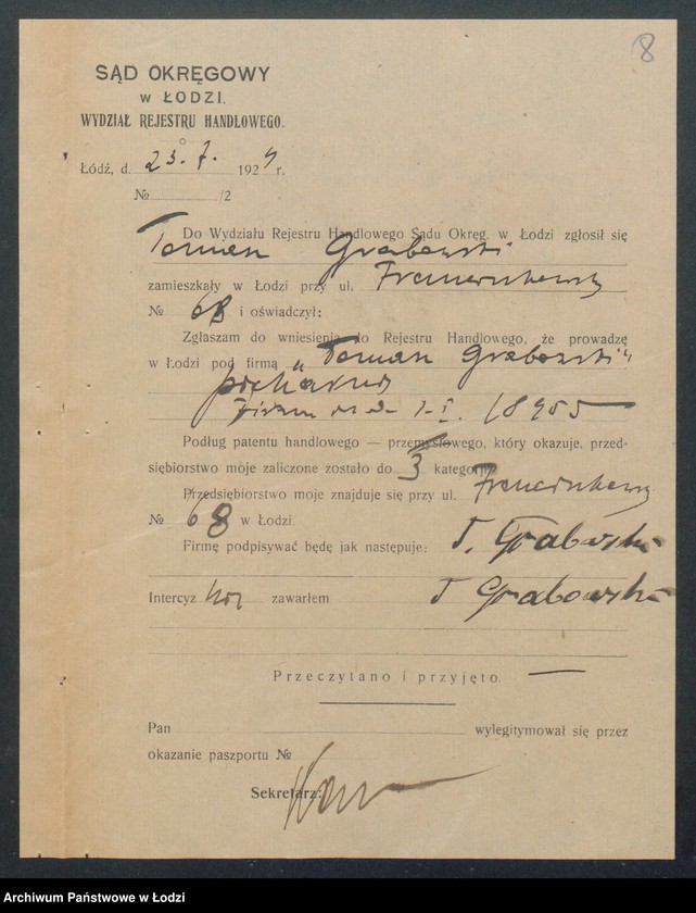 Obraz 10 z jednostki "Tomasz Grabowski- sprzedaż pieczywa"