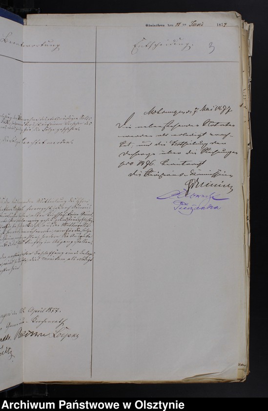 image.from.unit.number "Beläge zur Rechnung der Kirchen-Kasse zu Mohrungen"