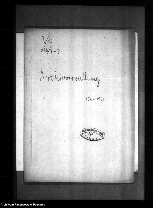 Obraz 4 z jednostki "Archivverwaltung"