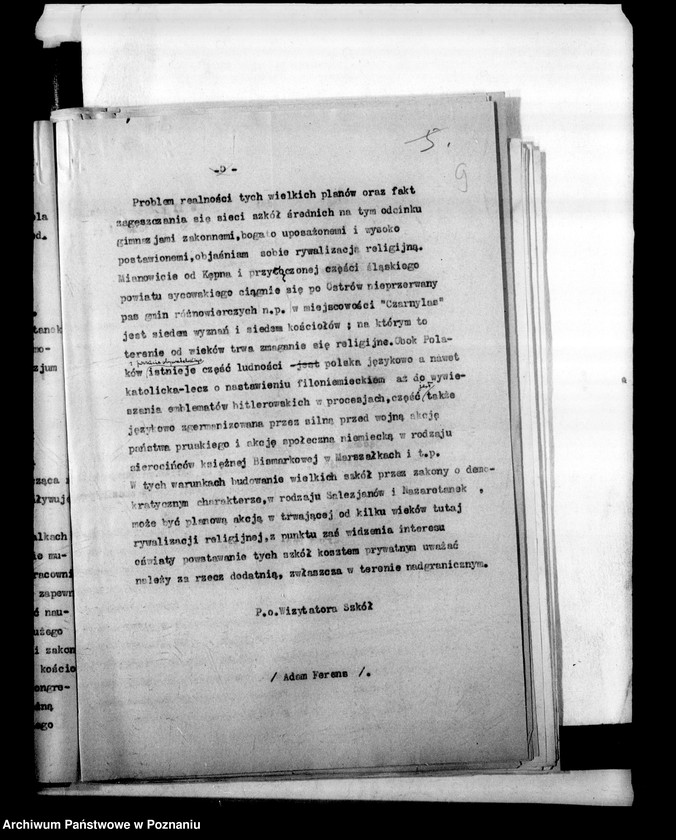 Obraz 13 z jednostki "Prywatne Gimnazjum Żeńskie Zgromadzenia SS. Najświętszej Rodziny z Nazaretu- Ostrzeszów"