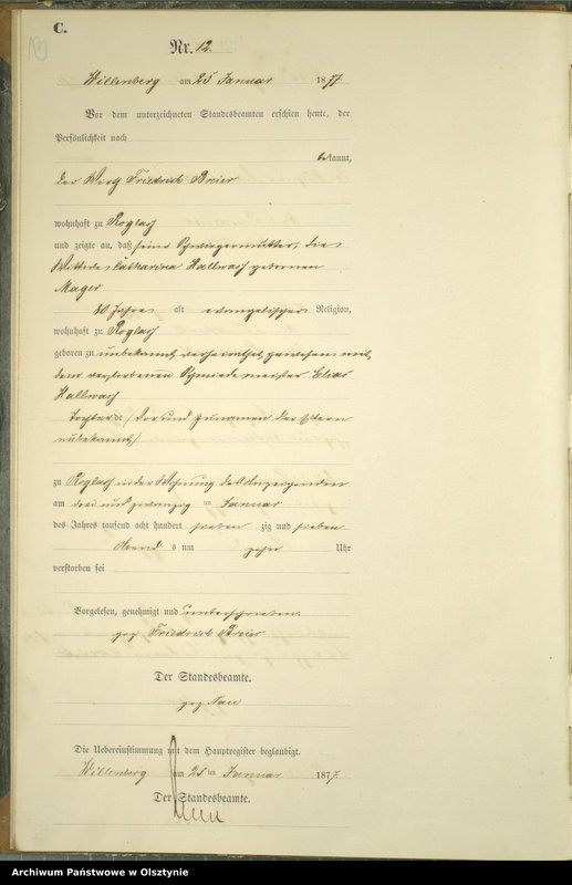 image.from.unit.number "Sterbe-Neben-Register Nr 1 - 156"