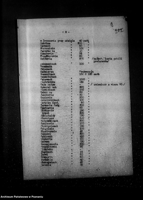 Obraz 13 z jednostki "Sprawozdania tygodniowe z życia społeczno-politycznego i z życia mniejszości narodowych za okres od 31 października do 27 listopada 1930 r."