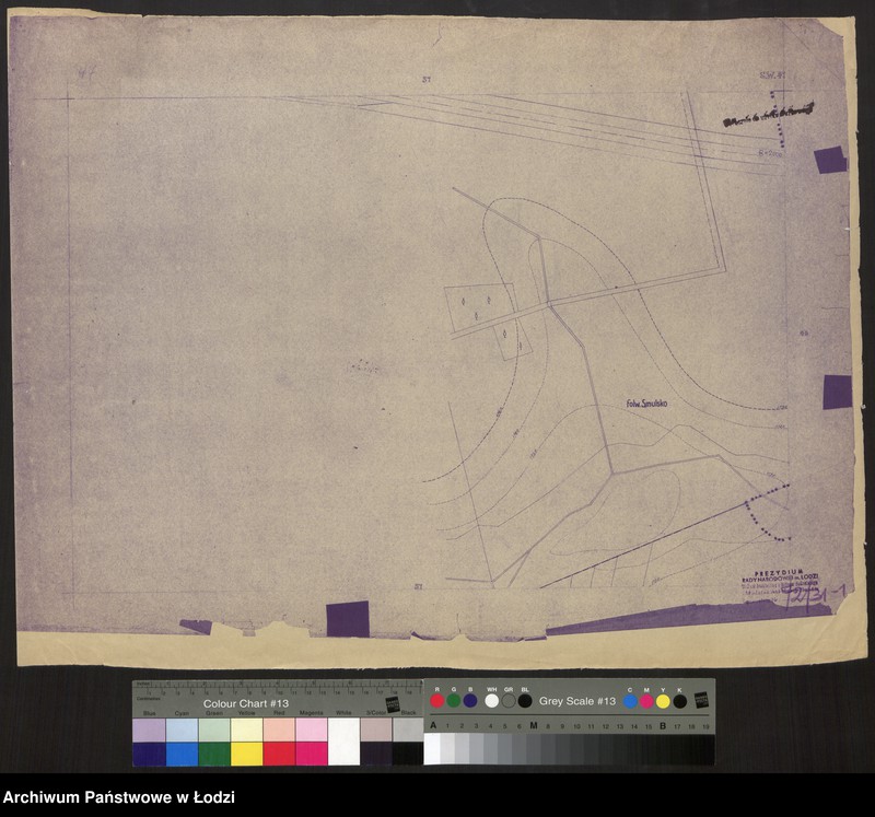Obraz 1 z jednostki "Plan m. Łodzi Sekcja SW 47"