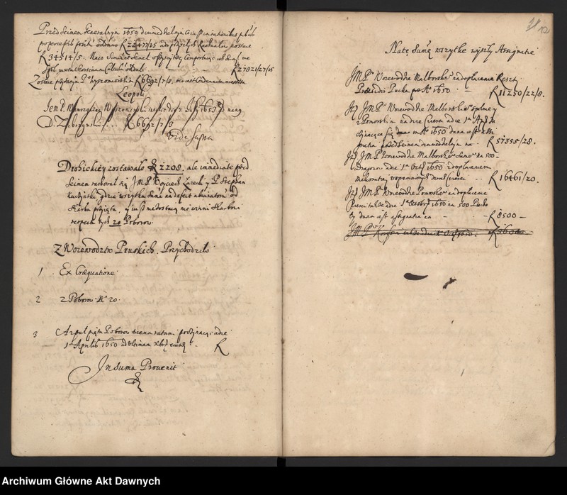 image.from.unit.number "Rozliczenie z poborcami wszelkich ziem z różnych podatków od 1640 r.."