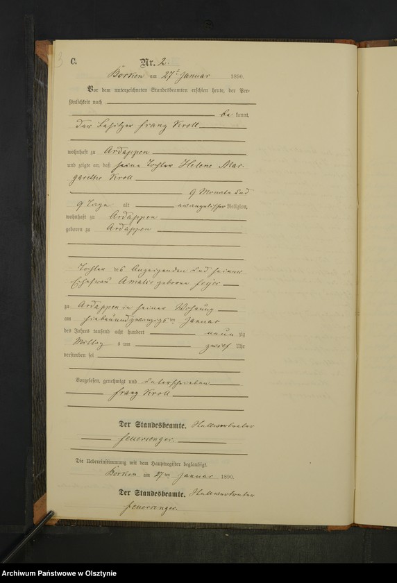image.from.unit.number "Sterbe-Neben-Register Nr 1 - 19"