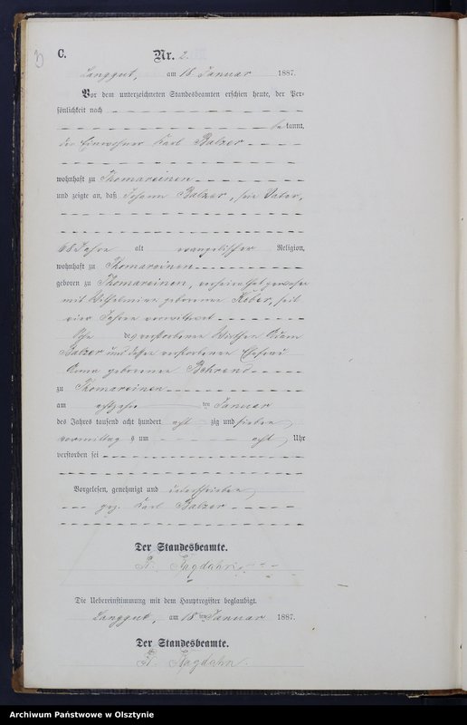 image.from.unit.number "Sterbe-Neben-Register Nr 1 - 37"