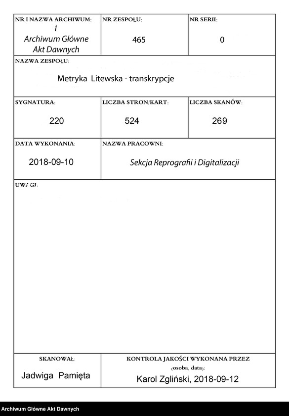 image.from.unit.number "Księga podkanclerzego Joachima Chreptowicza (potwierdzenia przywilejów, nobilitacje, indygenaty)."