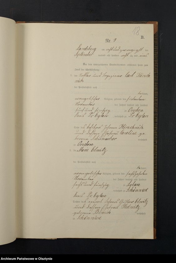 image.from.unit.number "Heiraths-Neben-Register Nr 1 - 11"