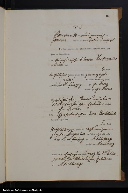 image.from.unit.number "Heiraths-Neben-Register Nr 1 - 17"