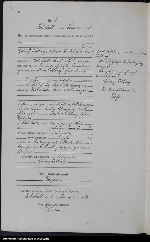 image.from.unit.number "Sterbe-Neben-Register Nr 1 - 51"